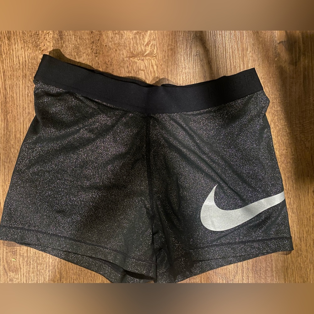 Nike Pro Cool Spandex sparkle Shorts. RARE